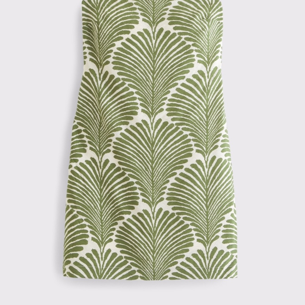 Abercrombie strapless skort dress